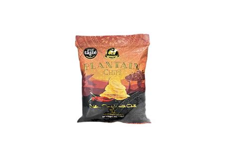 Olu Olu Yellow Plantain Chips With Chilli Afrobasket Uk