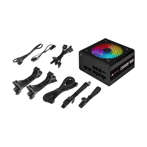 Corsair Icue Cx Series Cx F Rgb Plus Bronze Fully Modular Atx Psu