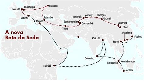 A China E A Nova Rota Da Seda