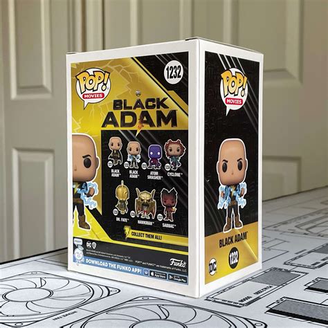 Funko Pop Movies Black Adam Black Adam No Cape With Lighting Chest