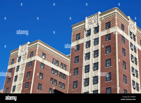 Historic Architecture Of Gary Indiana Stock Photo Alamy