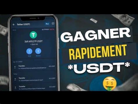 Gagne Gratuitement Usdt Chaque Jour Nouveau Site Gagnerdelargent