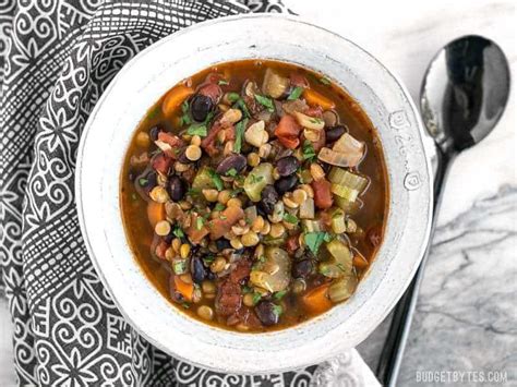 Lentil Bean Soup Recipe Madinotes