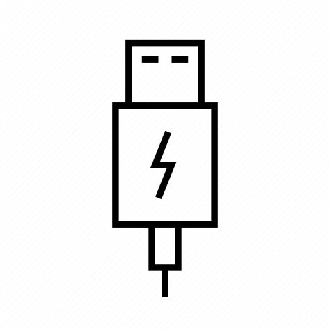 Cable Charge Charging Usb Icon Download On Iconfinder