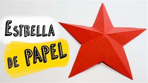 Cómo Hacer Una Estrella De Papel Fácil Estrella De Papel Origami Youtube