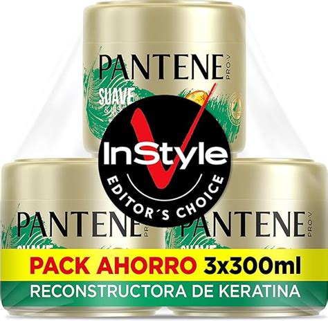 Pantene Pro V Suave Y Liso Mascarilla Antiencrespamiento Cabello