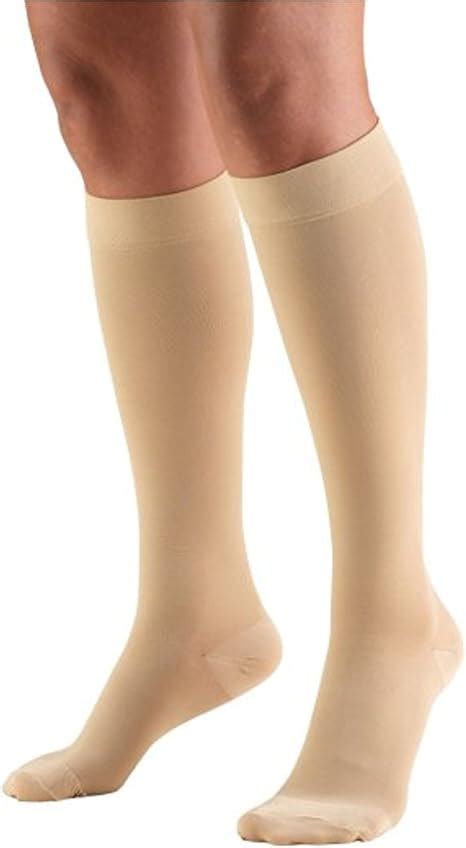 Truform 15 20 MmHg Knee High Open Toe Compression Stockings Amazon Ca