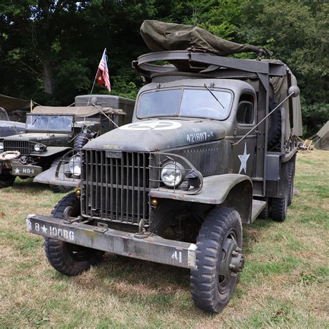 Usa 4218d7 S Usa Gmc Cckw 353 2½t 6x6 Closed Cab Cargo B Flickr