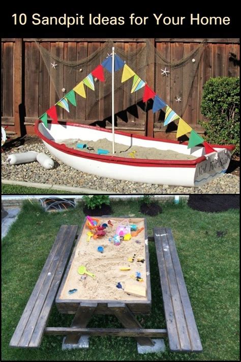 Top 10 Best Sandpit Ideas for Your Home - Craft projects for every fan ...