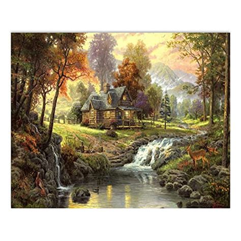 The Top 5 Thomas Kinkade Paint-by-Number Kits For Relaxation And Stress ...