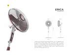 Buy Goldmedal Erica 400 Mm Pedestal Fan 3 Blades High Speed White Sea