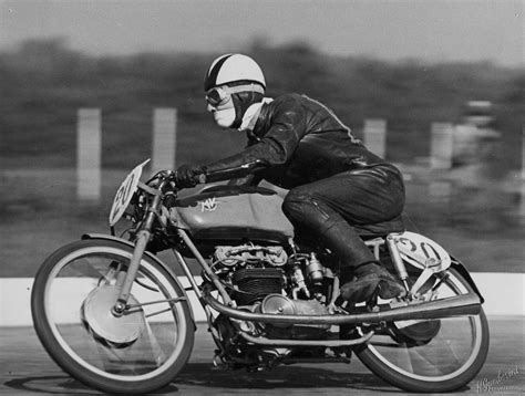 1952 At IOMTT Cecil Sandford Won The Ultra Lightweight TT 125cc To