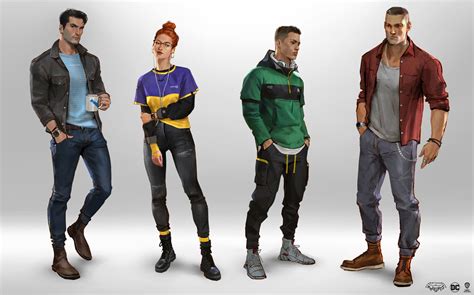 Belfry Outfits Art Gotham Knights Art Gallery