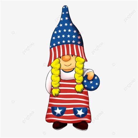 Dwarfs Png Picture Independence Day Flag Cartoon Dwarf Girl Dwarf