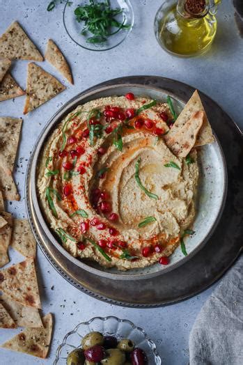 Classic Garlic Lemon Hummus Pick Up Limes