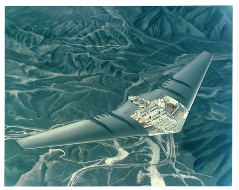 Northrop Concept For A Flying Wing Airliner Presumably Bas Flickr