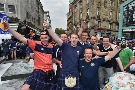 In Pictures Tartan Army Show The World Champions How To Prepare For A