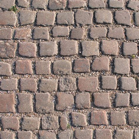 Street Paving Cobblestone Texture Seamless 07384