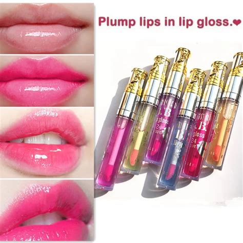 Lip Plumper Lip Gloss New Brand Liquid Lipstick Sexy Pink Lip Color