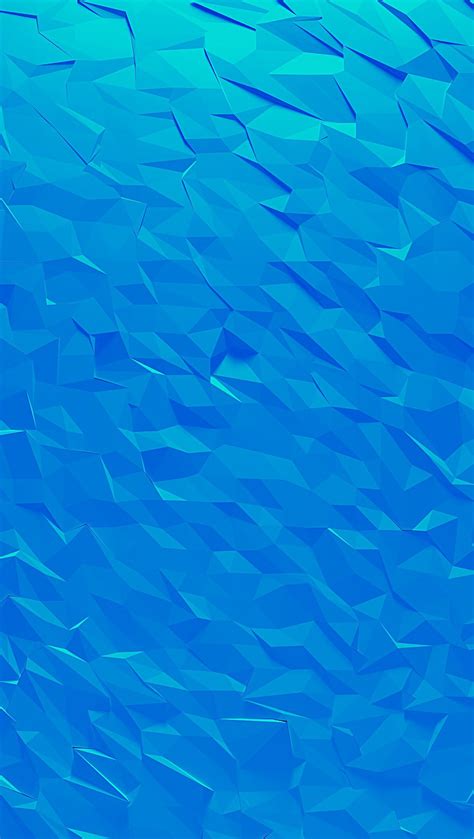 Textura Azul 3d Low Poly Fondo De Pantalla 4k Hd Para Celular Móvil Y Iphone Id 3601