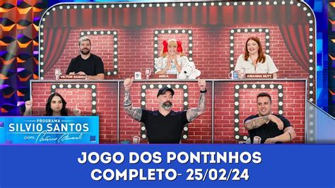 Jogo Dos Pontinhos Programa Silvio Santos Youtube