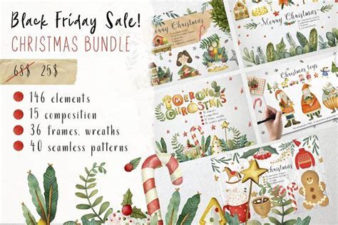 Black Friday Sale! Christmas Bundle | Christmas bundle, Christmas ...