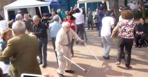 Elderly Man Throws Canes Away To Bust Epic Dance Moves Inspiremore