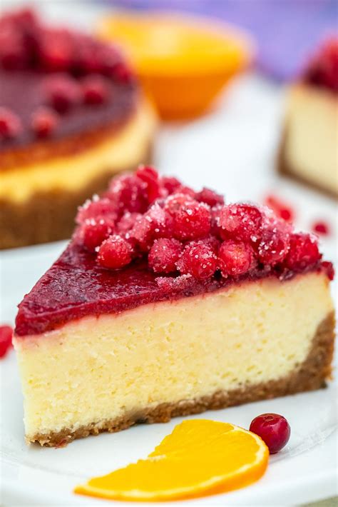 Cranberry Cheesecake Recipe Video Sweet And Savory Meals