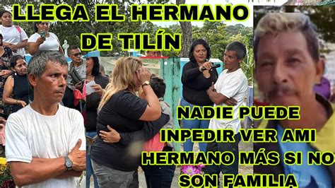 LLEGÓ EL HERMANO DE TILÍN Y ESTÁS FUERON SUS PALABRAS NADIE VA INPEDIR