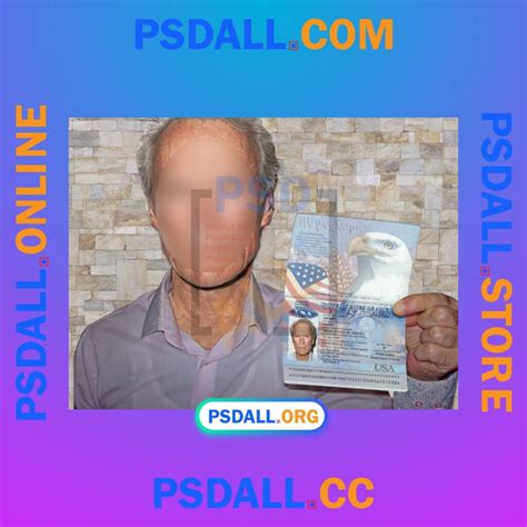 Selfie With Passport Psd Template V Psdall Org