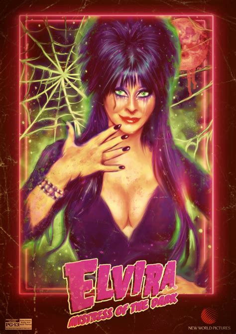 Elvira - Mistress Of The Dark | Poster By Forsaken Folklore