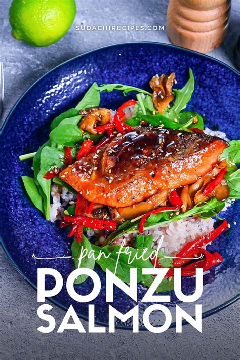 Ponzu Salmon (Pan Fried)