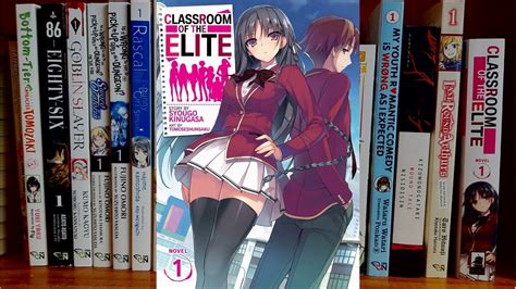 Classroom Of The Elite Volume 1 Light Novel Review YouTube