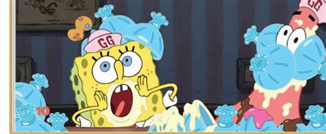 Spongebob Drunk On Ice Cream