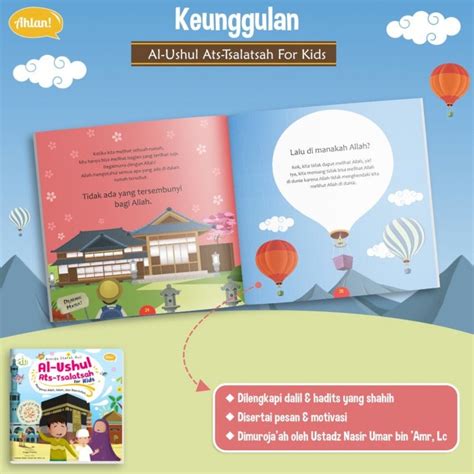 Jual Buku Anak Al Ushul Ats Tsalatsah Mengenal Allah Islam Rasul