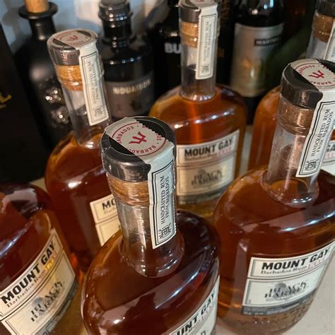 Mount Gay Black Barrel Rum Double Cask Blend Premium Ml Food