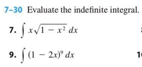 Evaluate The Indefinite Integral ∫x1 X²12d Calculus