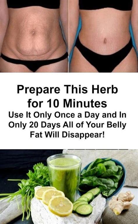 Prepare This Herb For 10 Minutes Use It Only Once A Day And In Only 20 Days All Of Your Belly