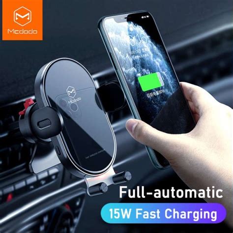 Jual Mcdodo Car Holder Mobil W Wireless Fast Charging Dashboard Ac