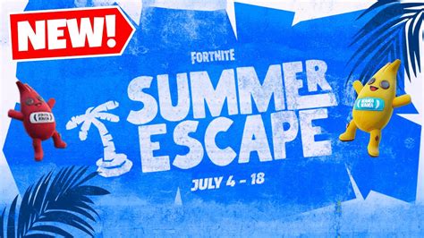 All Summer Escape Rewards And Quests Fortnite Chapter 4 Season 3 Youtube