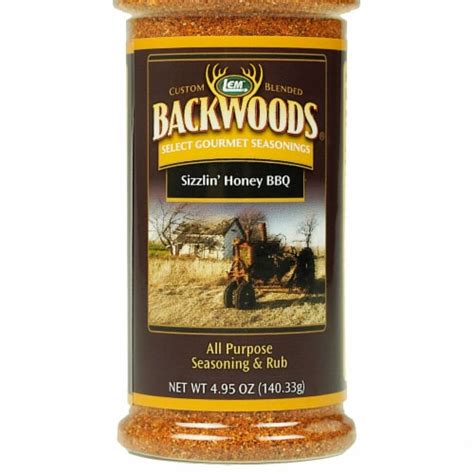 LEM Sizzlin Honey BBQ Rub Sweet Smoky All Purpose Seasoning