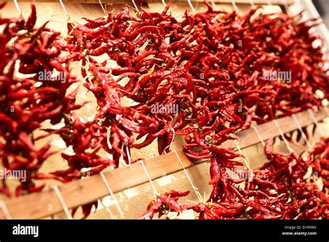 Red Hot Chilly Pepper Background Stock Photo Alamy
