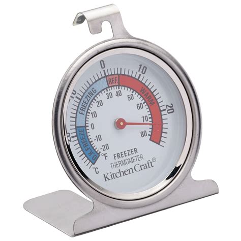 Kitchencraft Dial Type Freezer Fridge Thermometer Uk Kitchen And Home