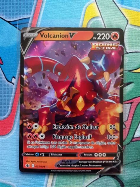 CARTE POKÉMON VOLCANION V 025 198 EB06 Regne de Glace NEUVE Fr EUR 5 00