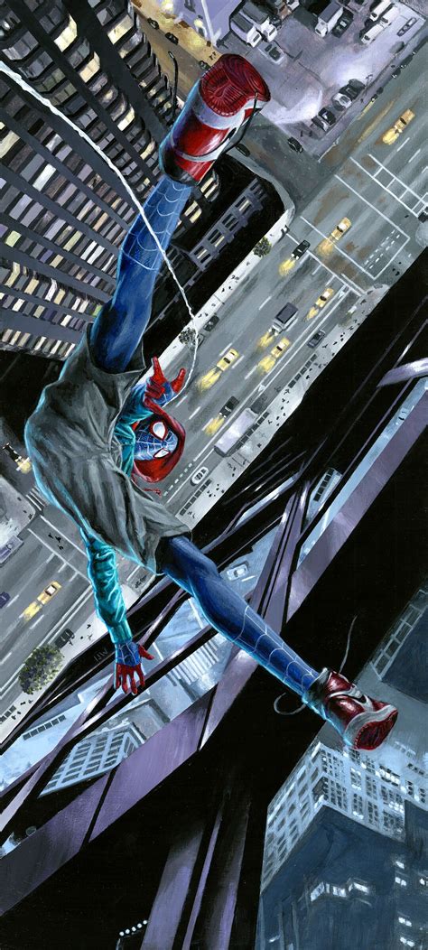 Spider-man Miles Morales Art Print - Etsy