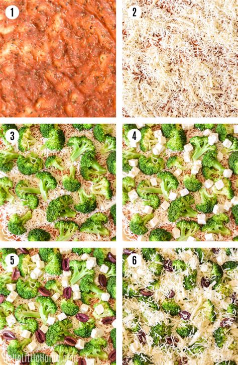 Broccoli Pizza (Easy Recipe) | Hello Little Home