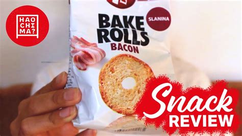 Hcm Snack Reviews 7 Days Bake Rolls Bacon Youtube