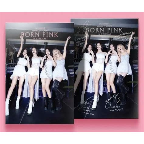 BLACKPINK WORLD TOUR BORN PINK IN CINEMAS Lenticular Postcard 2 Images