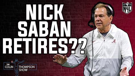 Nick Saban Retires Reaction Nfl Coaching Carousel Thoughts Youtube