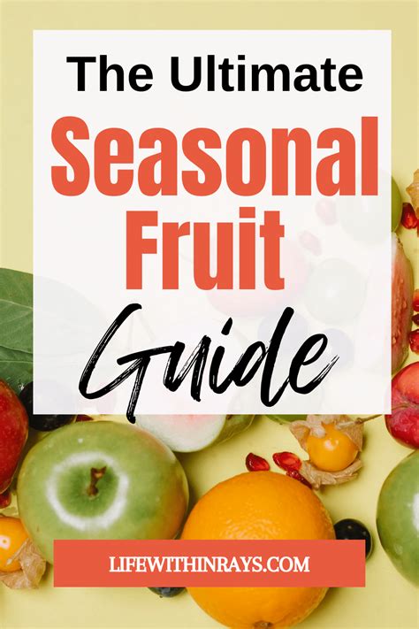 What Fruits are In Season Now? Ultimate Seasonal Fruit Guide